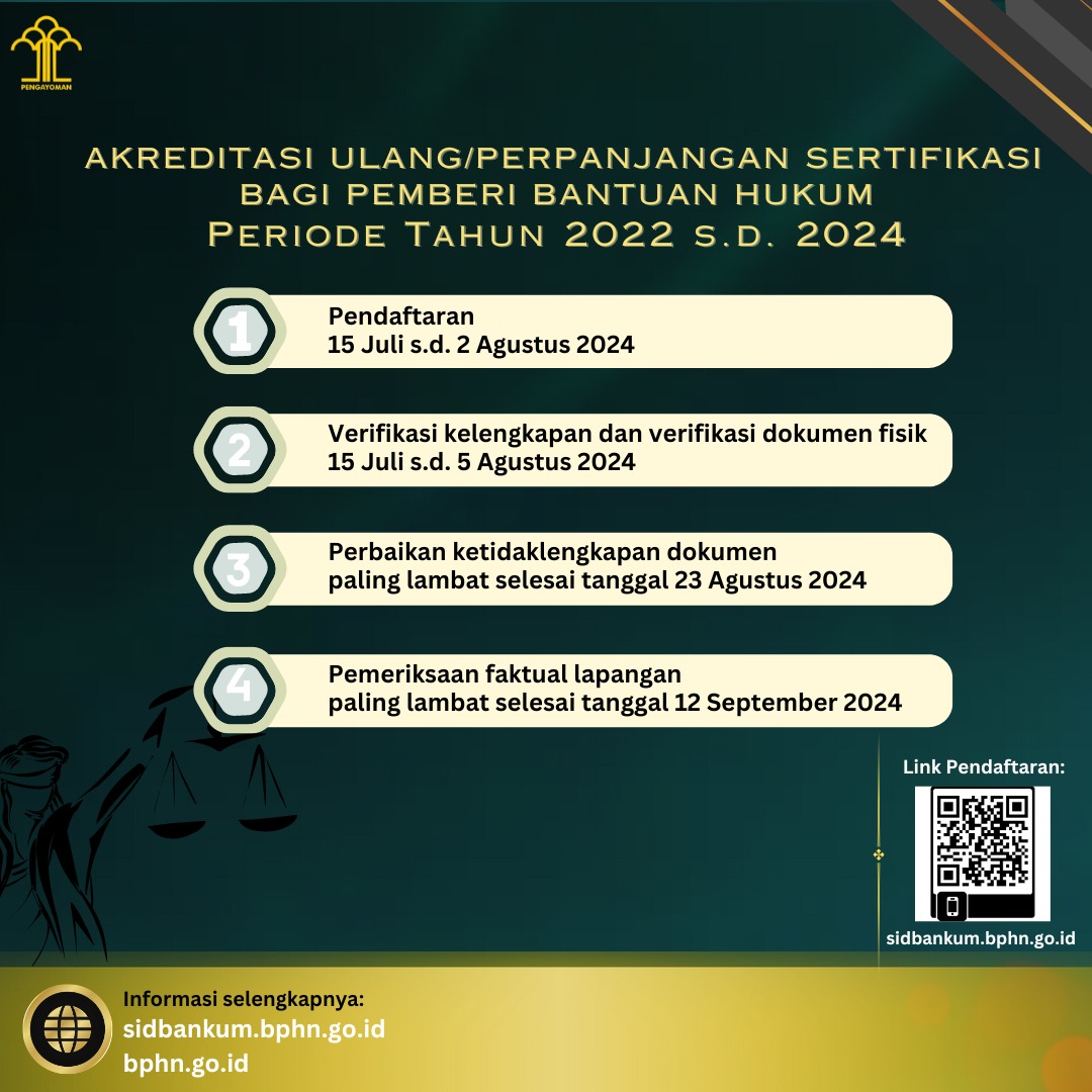 Pengumuman Akreditasi Ulang Perpanjangan Sertifikasi Bagi Pemberi