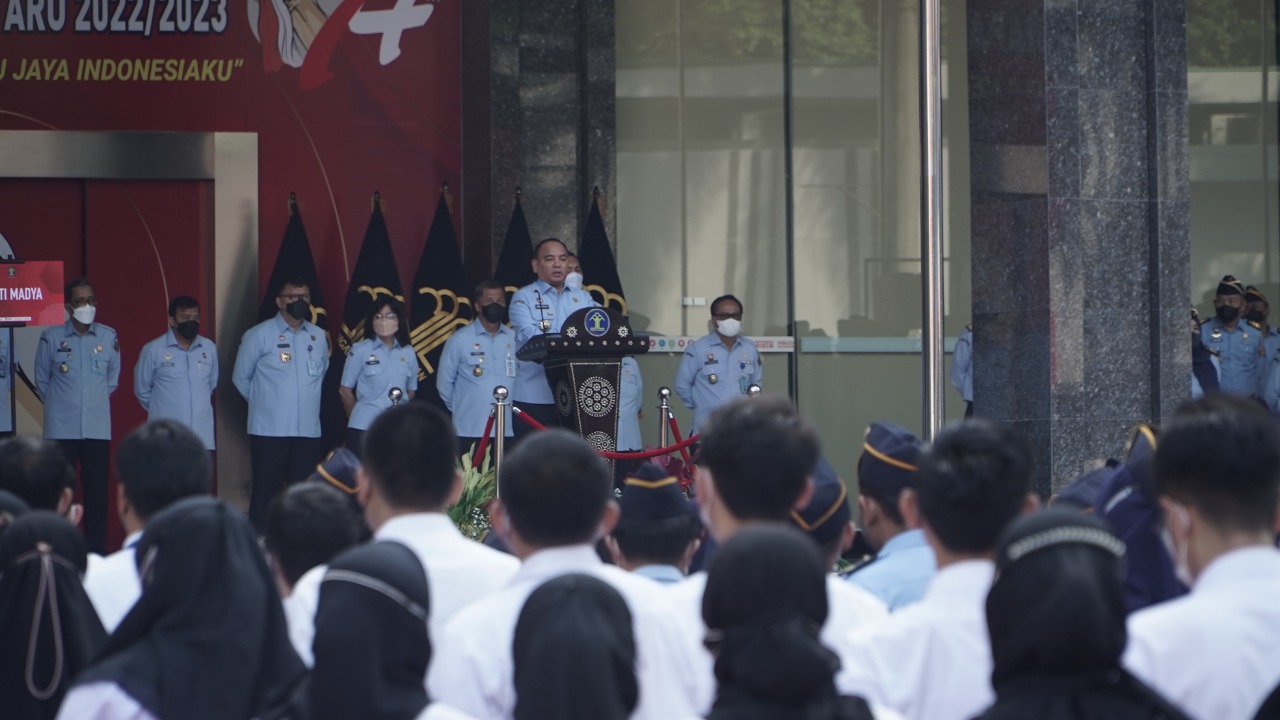 Kemenkumham Selenggarakan Upacara Peringatan Bela Negara