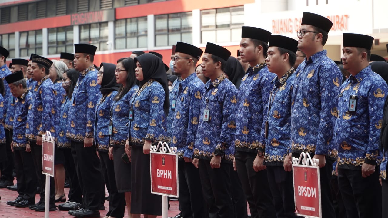 Lanjutkan Semangat Gotong Royong Pemuda, Kemenkumham Rayakan Upacara ...